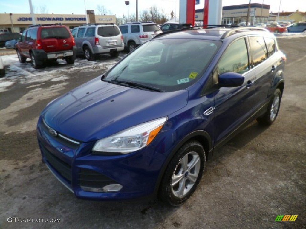 2013 Escape SE 1.6L EcoBoost 4WD - Deep Impact Blue Metallic / Charcoal Black photo #3