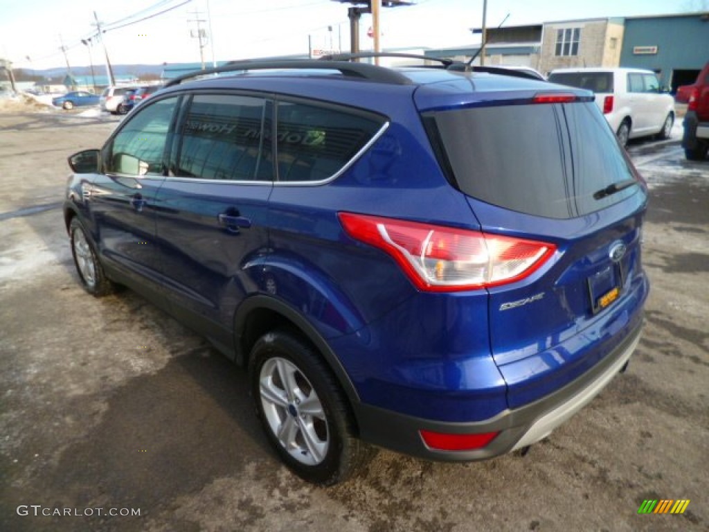 2013 Escape SE 1.6L EcoBoost 4WD - Deep Impact Blue Metallic / Charcoal Black photo #9