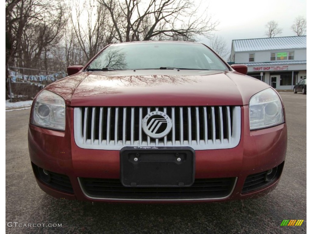 2007 Milan V6 Premier - Vivid Red Metallic / Camel photo #2