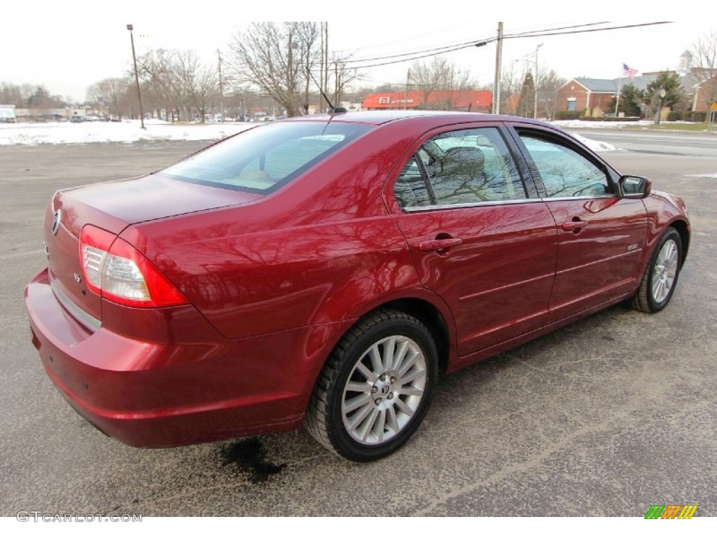 2007 Milan V6 Premier - Vivid Red Metallic / Camel photo #6