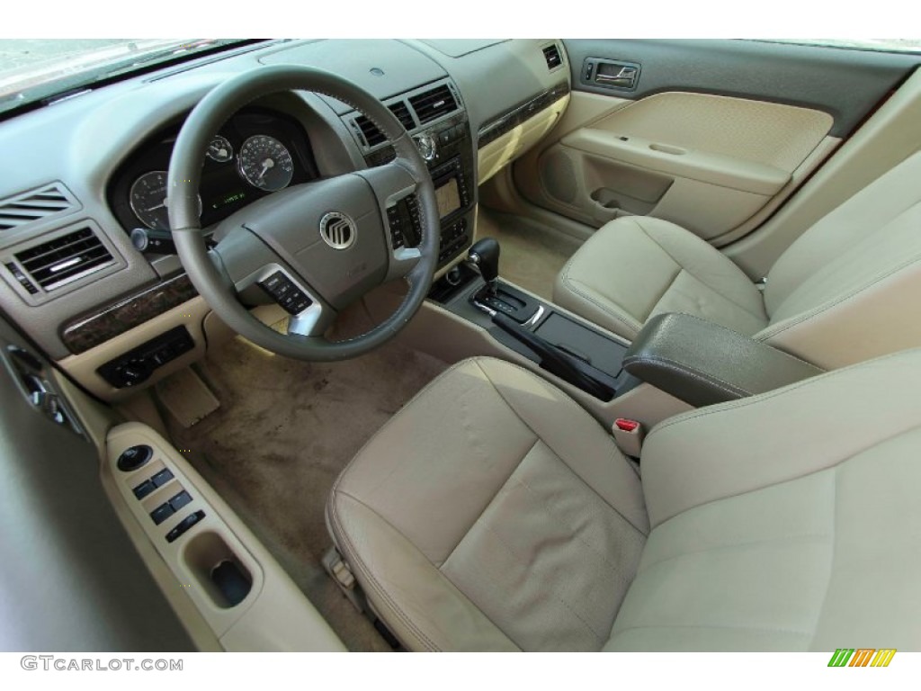 Camel Interior 2007 Mercury Milan V6 Premier Photo #90240795