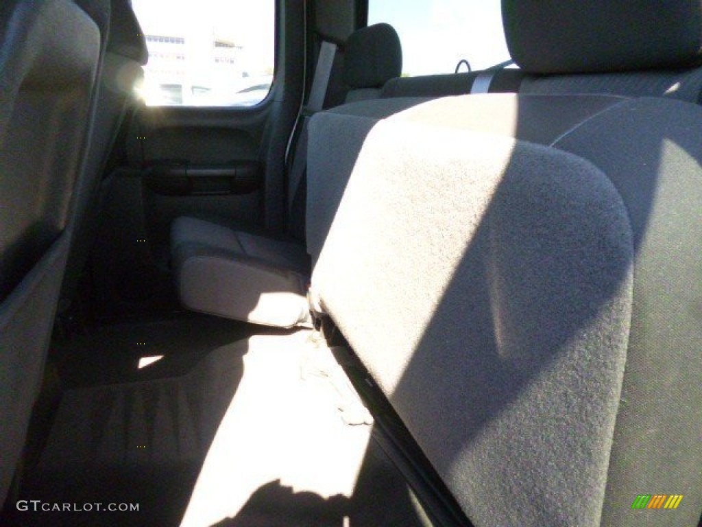 2013 Sierra 1500 SLE Extended Cab - Quicksilver Metallic / Ebony photo #7