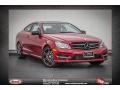 2014 Mars Red Mercedes-Benz C 250 Coupe  photo #1