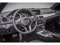 Black/Red Stitch w/DINAMICA Inserts Dashboard Photo for 2014 Mercedes-Benz C #90242055