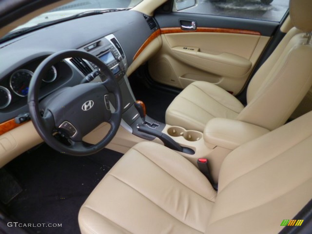 2009 Hyundai Sonata Limited V6 Interior Color Photos