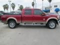 2014 Ruby Red Metallic Ford F250 Super Duty XLT Crew Cab 4x4  photo #10