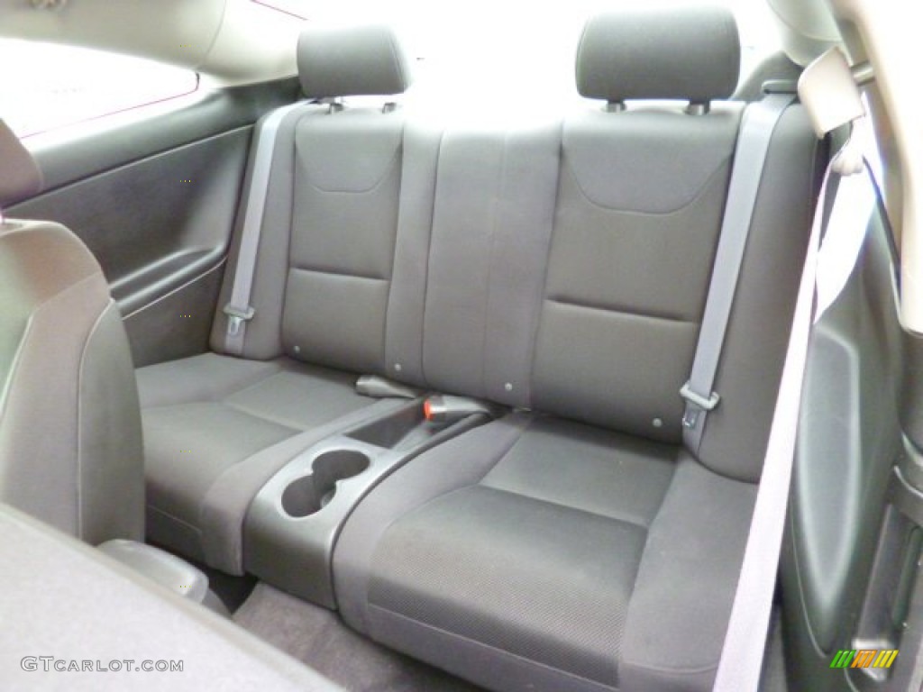 2009 Pontiac G6 GT Coupe Rear Seat Photos
