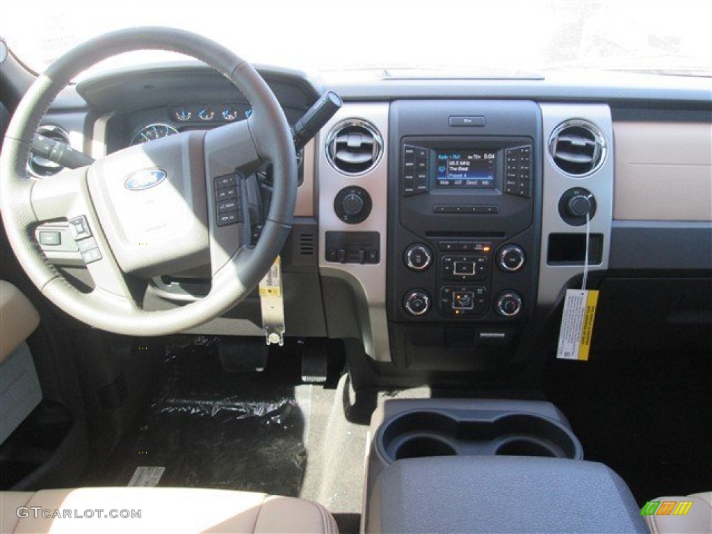 2014 F150 XLT SuperCrew - Sunset / Pale Adobe photo #4