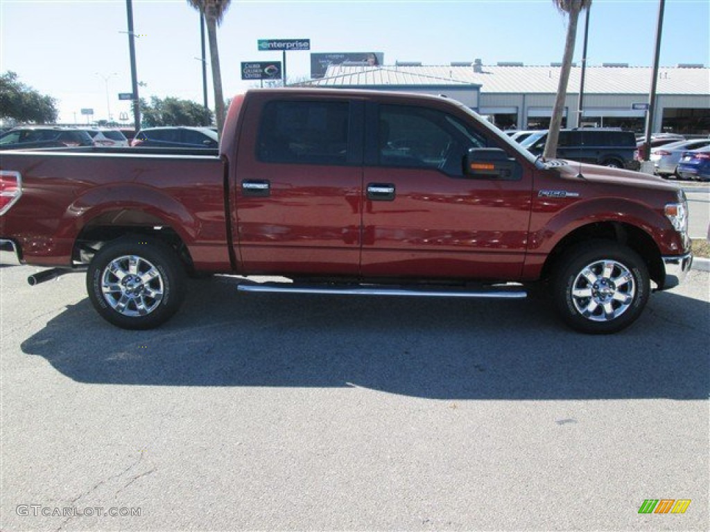 2014 F150 XLT SuperCrew - Sunset / Pale Adobe photo #8