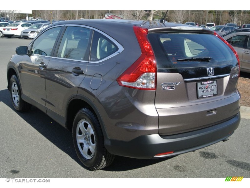 2012 CR-V LX 4WD - Urban Titanium Metallic / Black photo #4