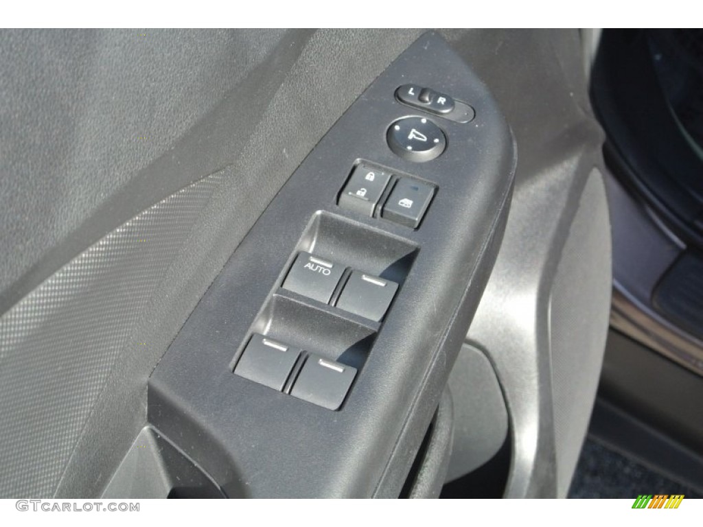 2012 CR-V LX 4WD - Urban Titanium Metallic / Black photo #11