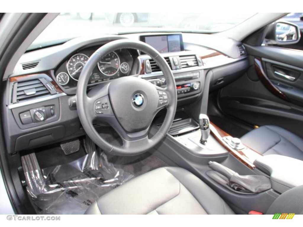 2013 3 Series 328i xDrive Sedan - Glacier Silver Metallic / Black photo #10