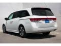 2014 White Diamond Pearl Honda Odyssey Touring Elite  photo #2