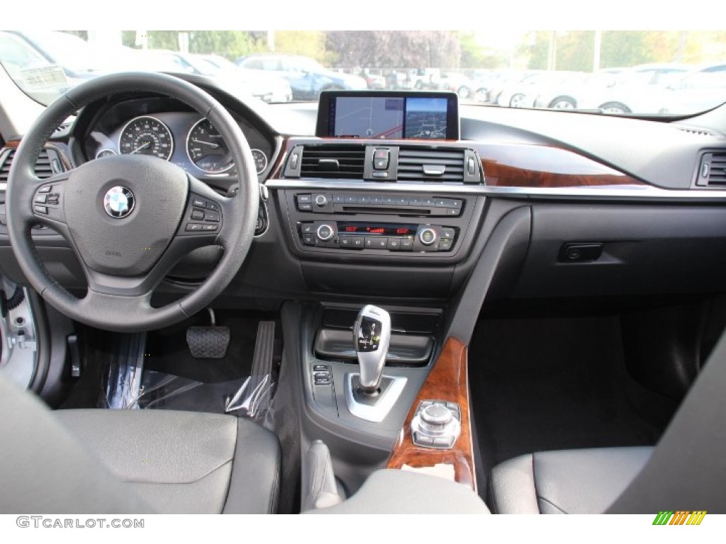 2013 3 Series 328i xDrive Sedan - Glacier Silver Metallic / Black photo #13