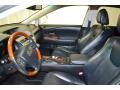 2011 Lexus RX Black Interior Front Seat Photo