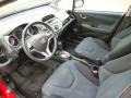 2009 Honda Fit Sport Black Interior Prime Interior Photo