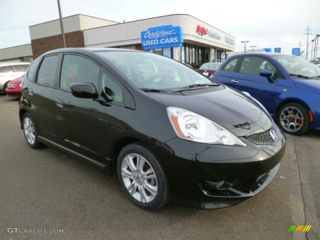 2011 Fit Sport - Crystal Black Pearl / Sport Black photo #1