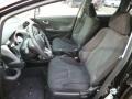 2011 Honda Fit Sport Black Interior Front Seat Photo