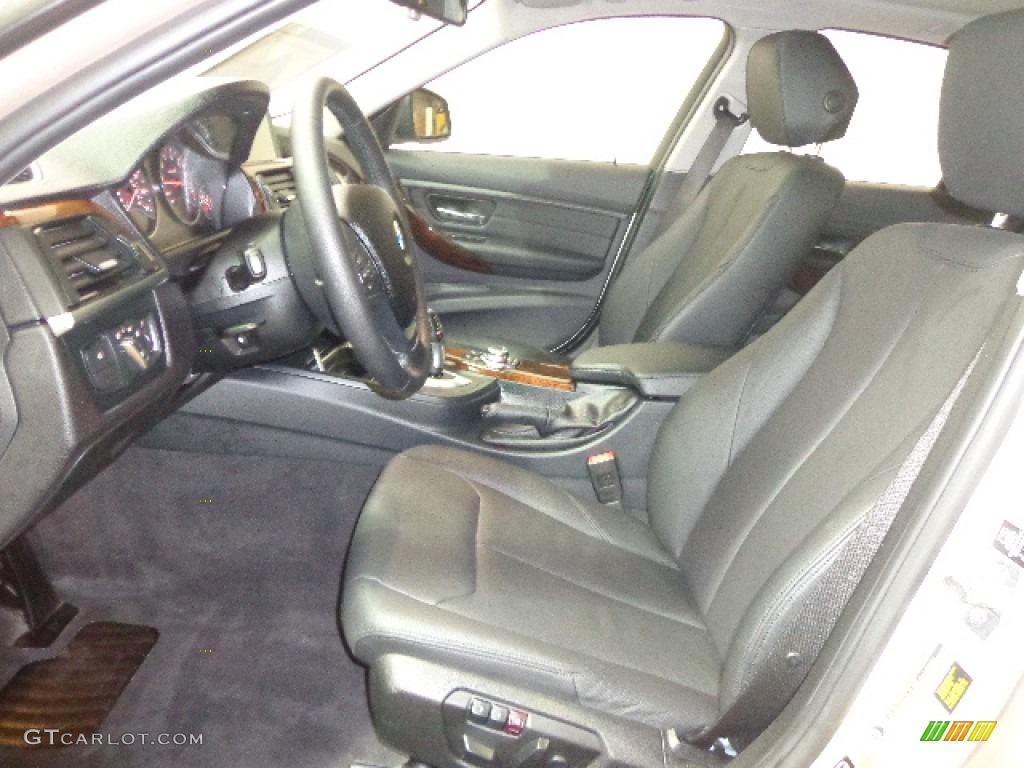 Black Interior 2013 BMW 3 Series 328i xDrive Sedan Photo #90248937