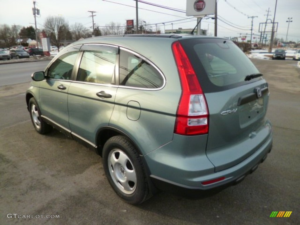 2011 CR-V LX 4WD - Opal Sage Metallic / Ivory photo #5