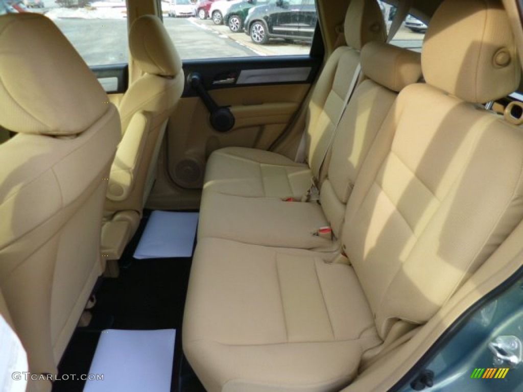 2011 CR-V LX 4WD - Opal Sage Metallic / Ivory photo #14