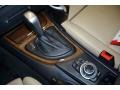 2009 BMW 1 Series Savanna Beige/Black Boston Leather Interior Transmission Photo