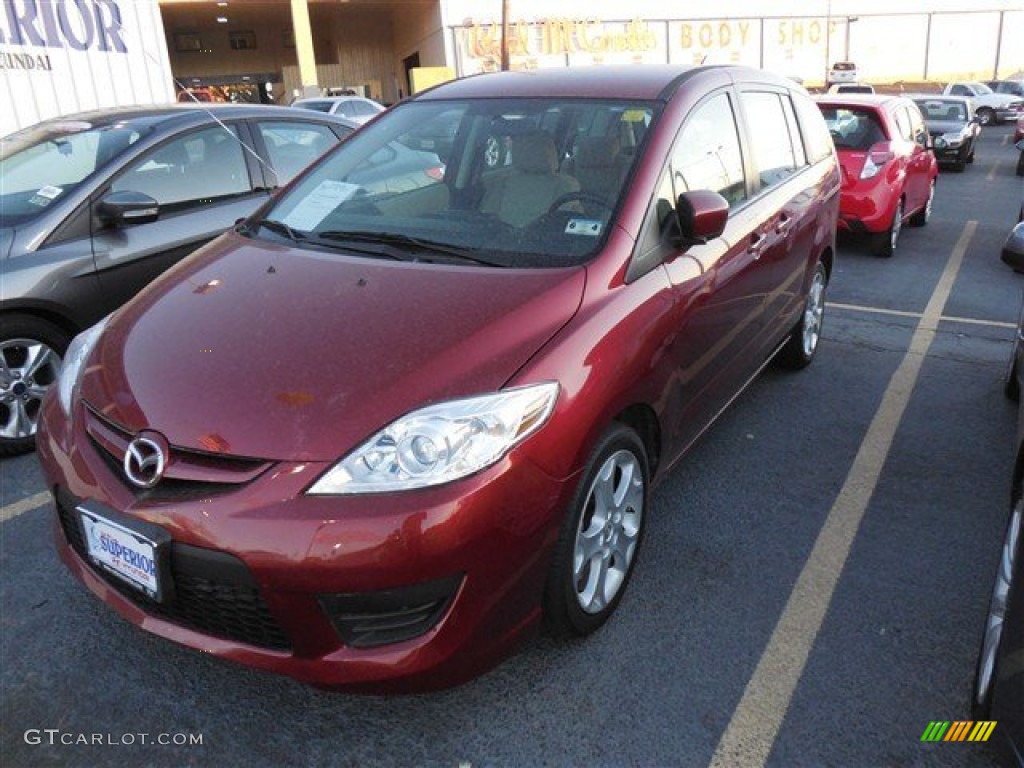 2010 MAZDA5 Sport - Copper Red Mica / Sand photo #1