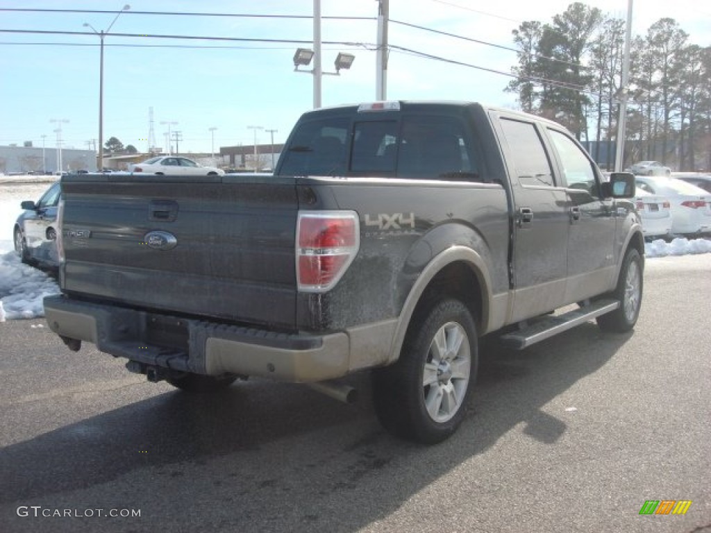 2013 F150 Lariat SuperCrew 4x4 - Kodiak Brown Metallic / Adobe photo #6