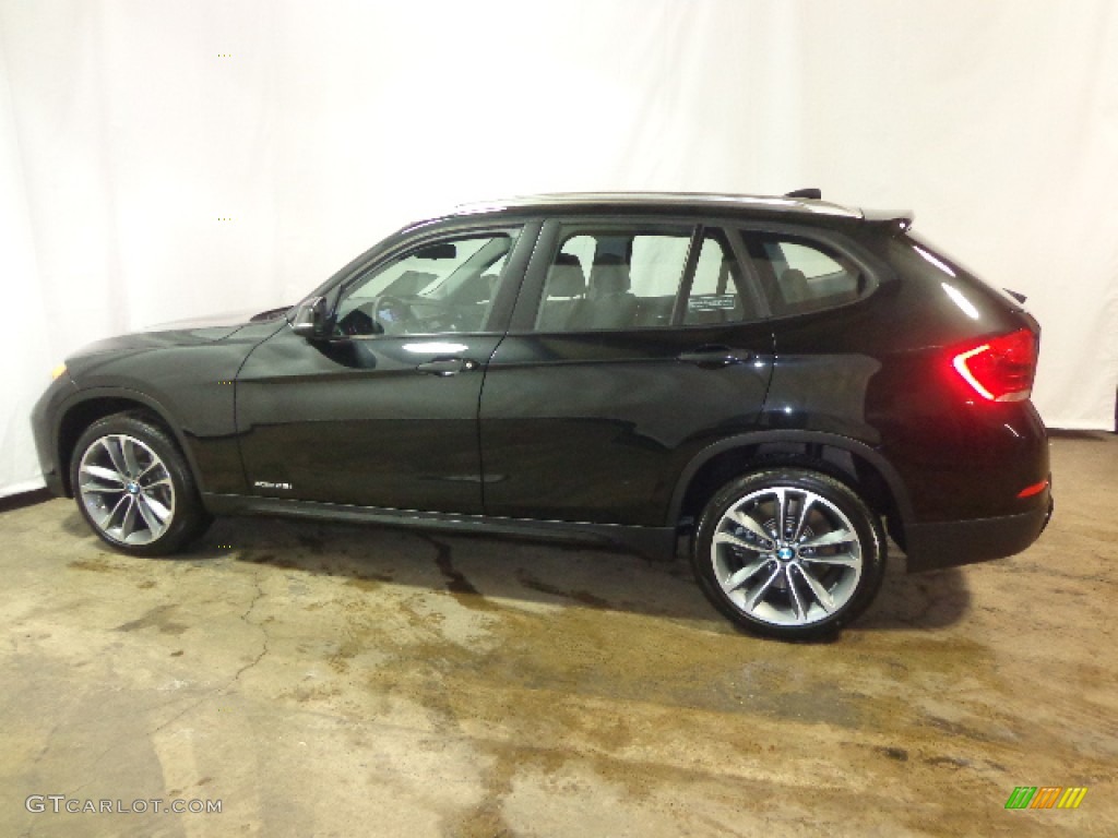 Black Sapphire Metallic 2013 BMW X1 xDrive 35i Exterior Photo #90250992