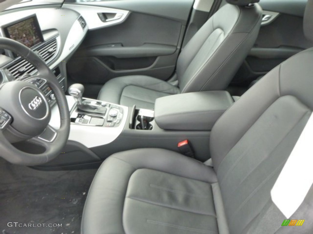 2012 Audi A7 3.0T quattro Premium Front Seat Photo #90250995