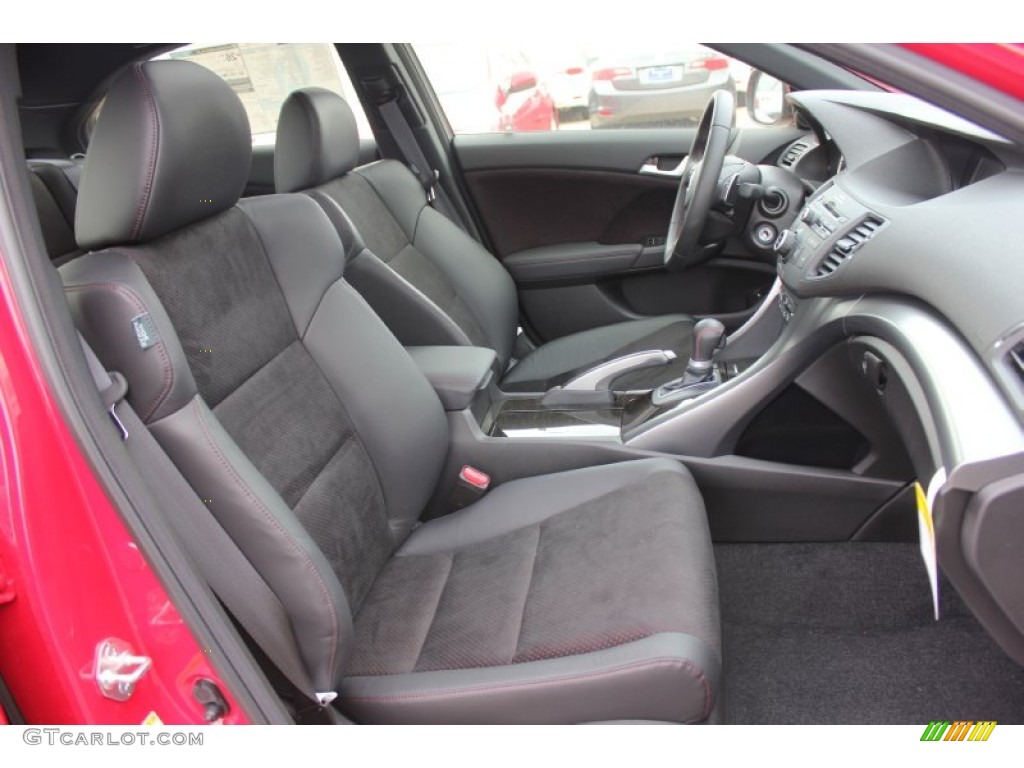 Ebony Interior 2014 Acura TSX Special Edition Sedan Photo #90251103