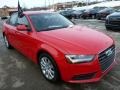 Brilliant Red - A4 2.0T quattro Sedan Photo No. 7