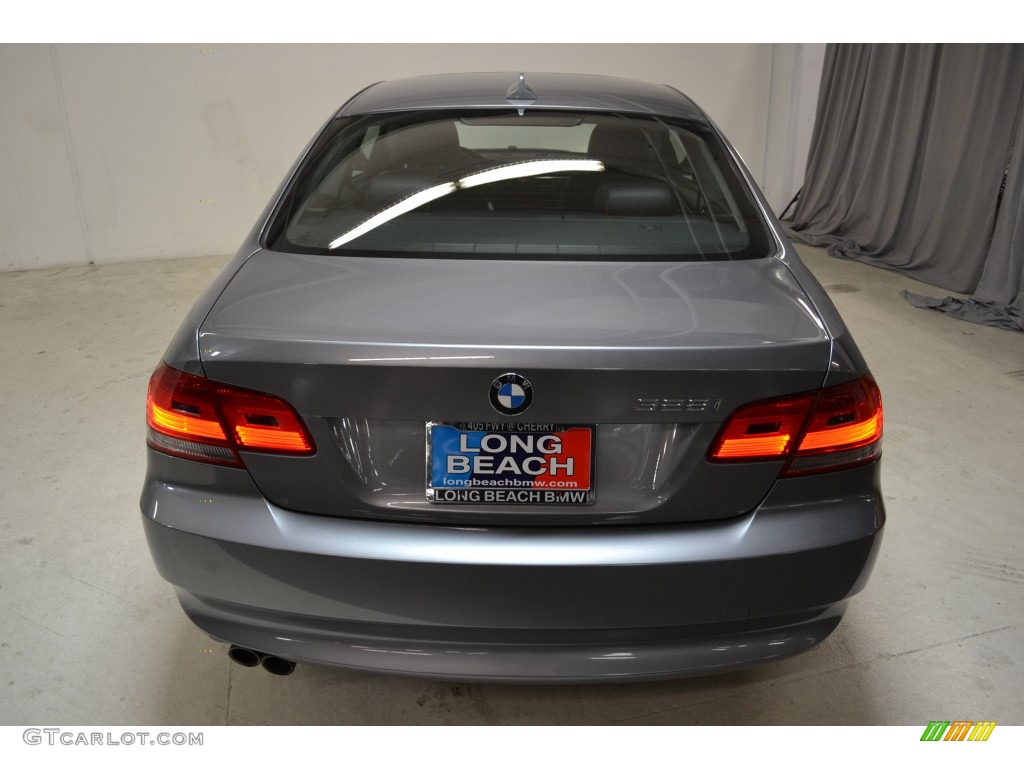 2008 3 Series 328i Coupe - Space Grey Metallic / Black photo #6