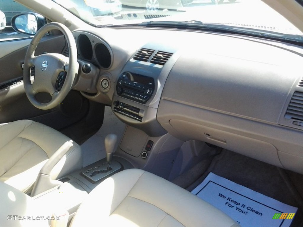 2002 Altima 3.5 SE - Nouveau Ruby / Blond Beige photo #18