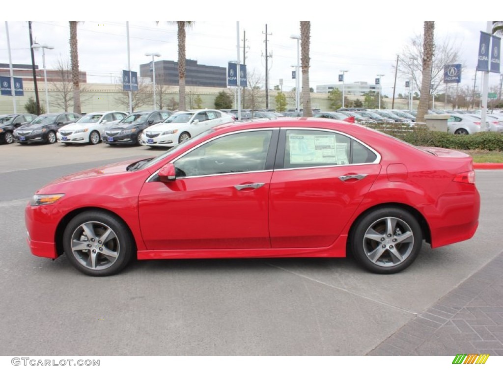 Milano Red 2014 Acura TSX Special Edition Sedan Exterior Photo #90252762