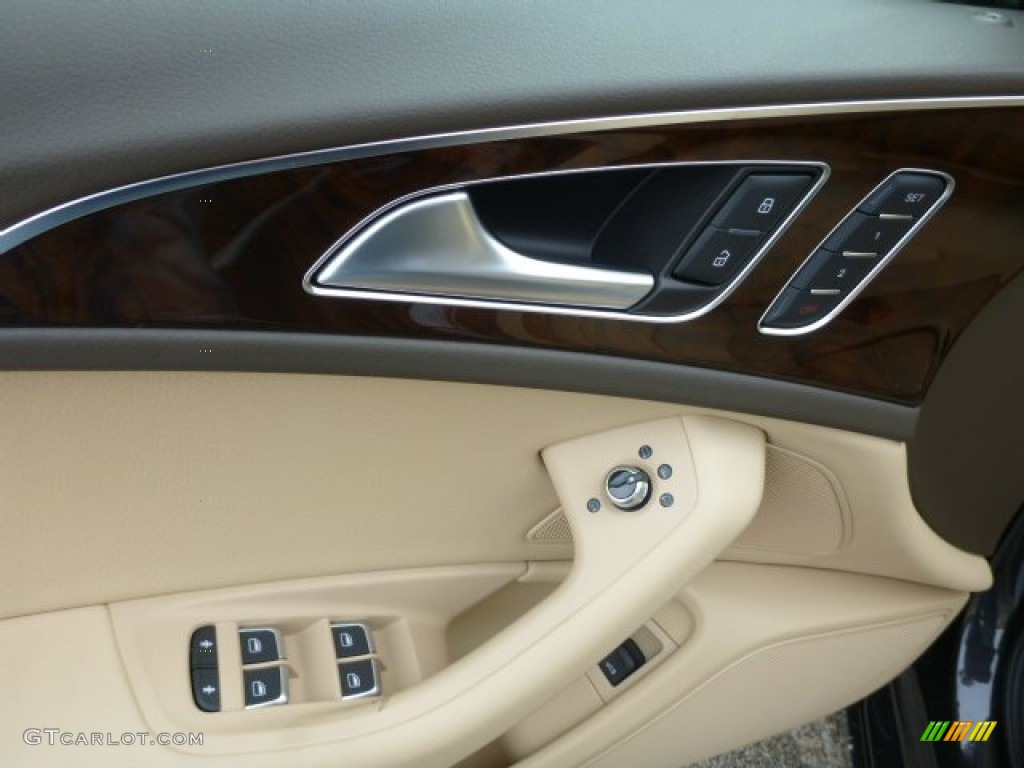 2014 A6 3.0T quattro Sedan - Oolong Gray Metallic / Velvet Beige photo #11