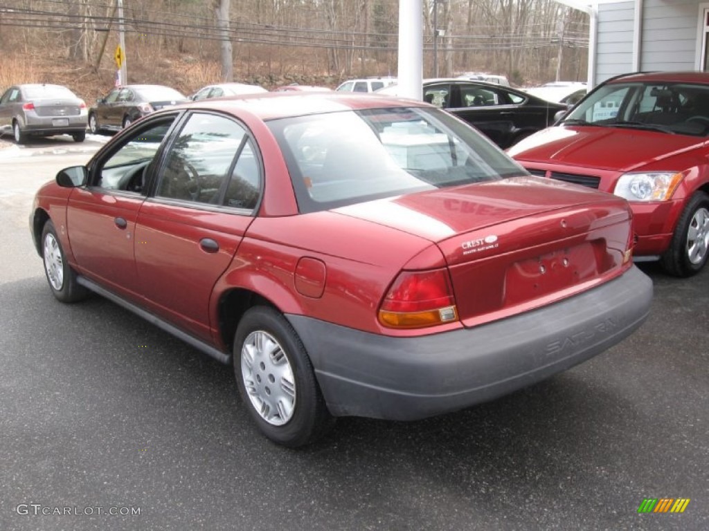 1997 S Series SL1 Sedan - Medium Red / Gray photo #5