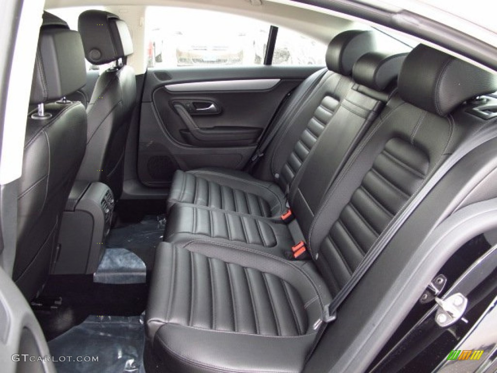 2014 Volkswagen CC R-Line Rear Seat Photos