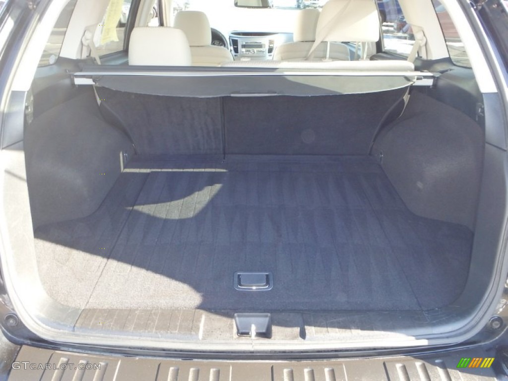 2011 Outback 2.5i Premium Wagon - Crystal Black Silica / Warm Ivory photo #26