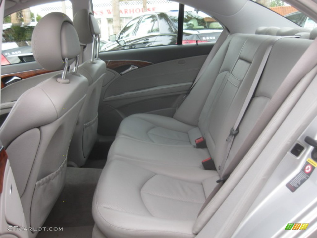 Ash Grey Interior 2003 Mercedes-Benz E 320 Sedan Photo #90254493