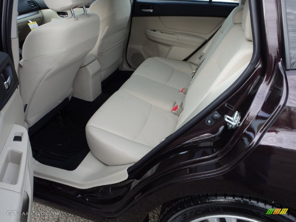 2012 Subaru Impreza 2.0i Premium 5 Door Rear Seat Photo #90255240