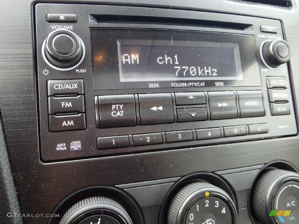 2012 Subaru Impreza 2.0i Premium 5 Door Audio System Photos