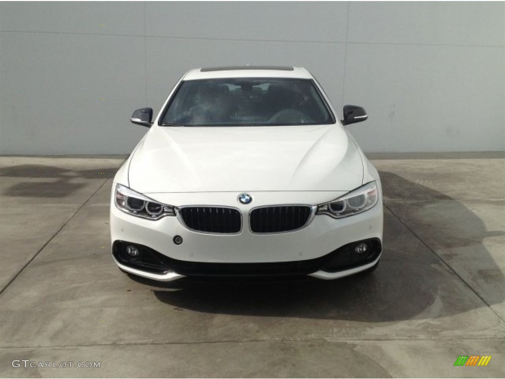 Alpine White 2014 BMW 4 Series 428i Coupe Exterior Photo #90256065