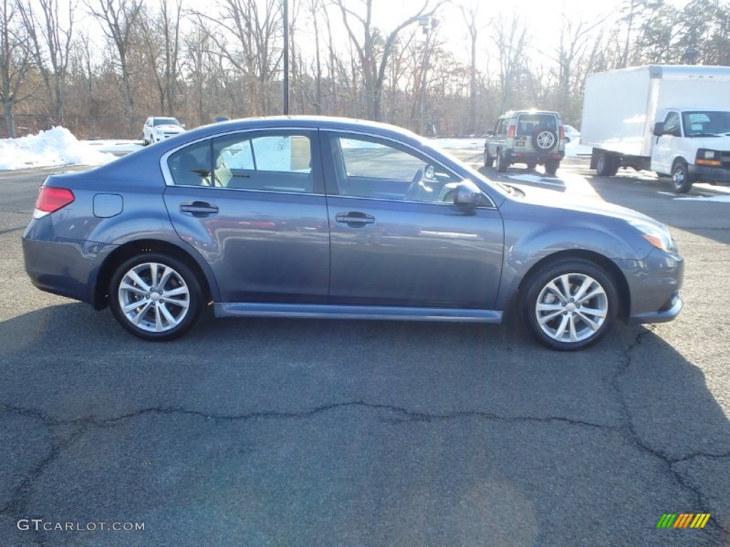 2014 Legacy 2.5i Premium - Twilight Blue Metallic / Black photo #4