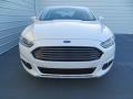 2014 White Platinum Ford Fusion SE EcoBoost  photo #8