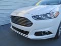 2014 White Platinum Ford Fusion SE EcoBoost  photo #11