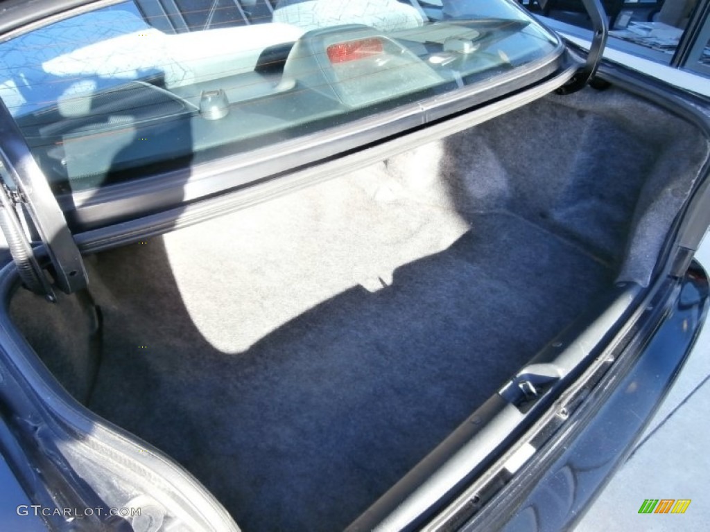 2000 Civic EX Coupe - Flamenco Black Pearl / Dark Gray photo #13