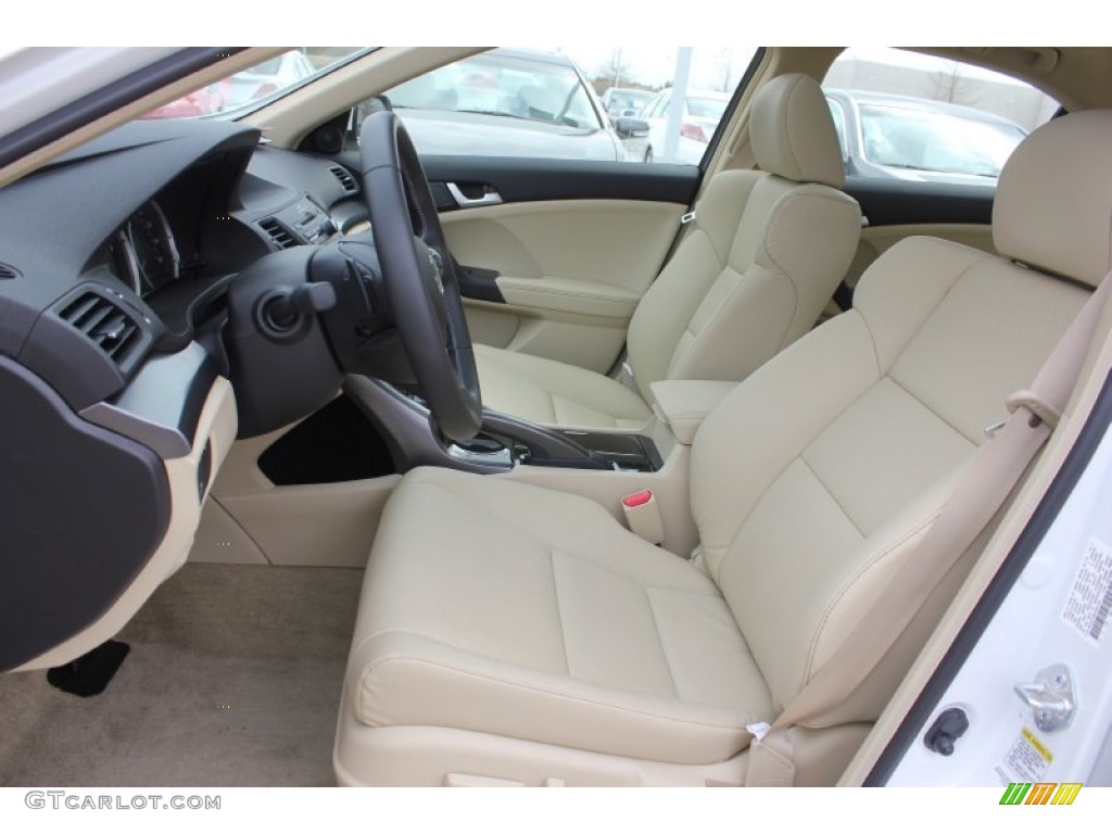 Parchment Interior 2014 Acura TSX Sedan Photo #90259113