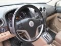 2008 Saturn VUE Tan Interior Steering Wheel Photo