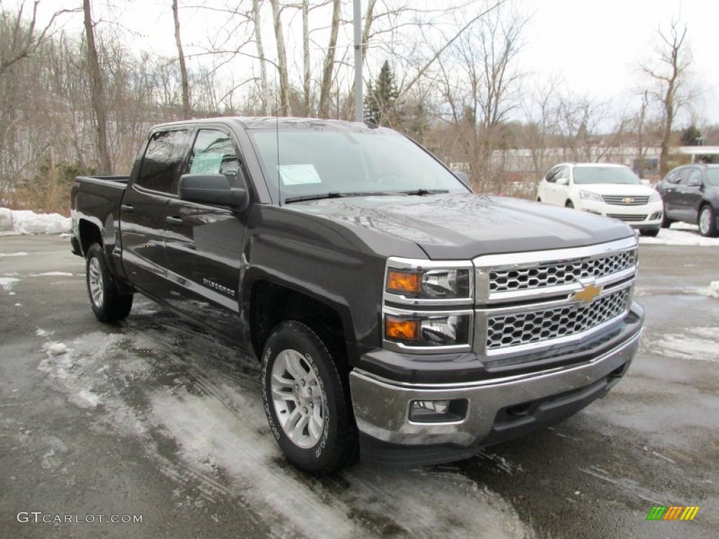 2014 Silverado 1500 LT Crew Cab 4x4 - Tungsten Metallic / Jet Black photo #8